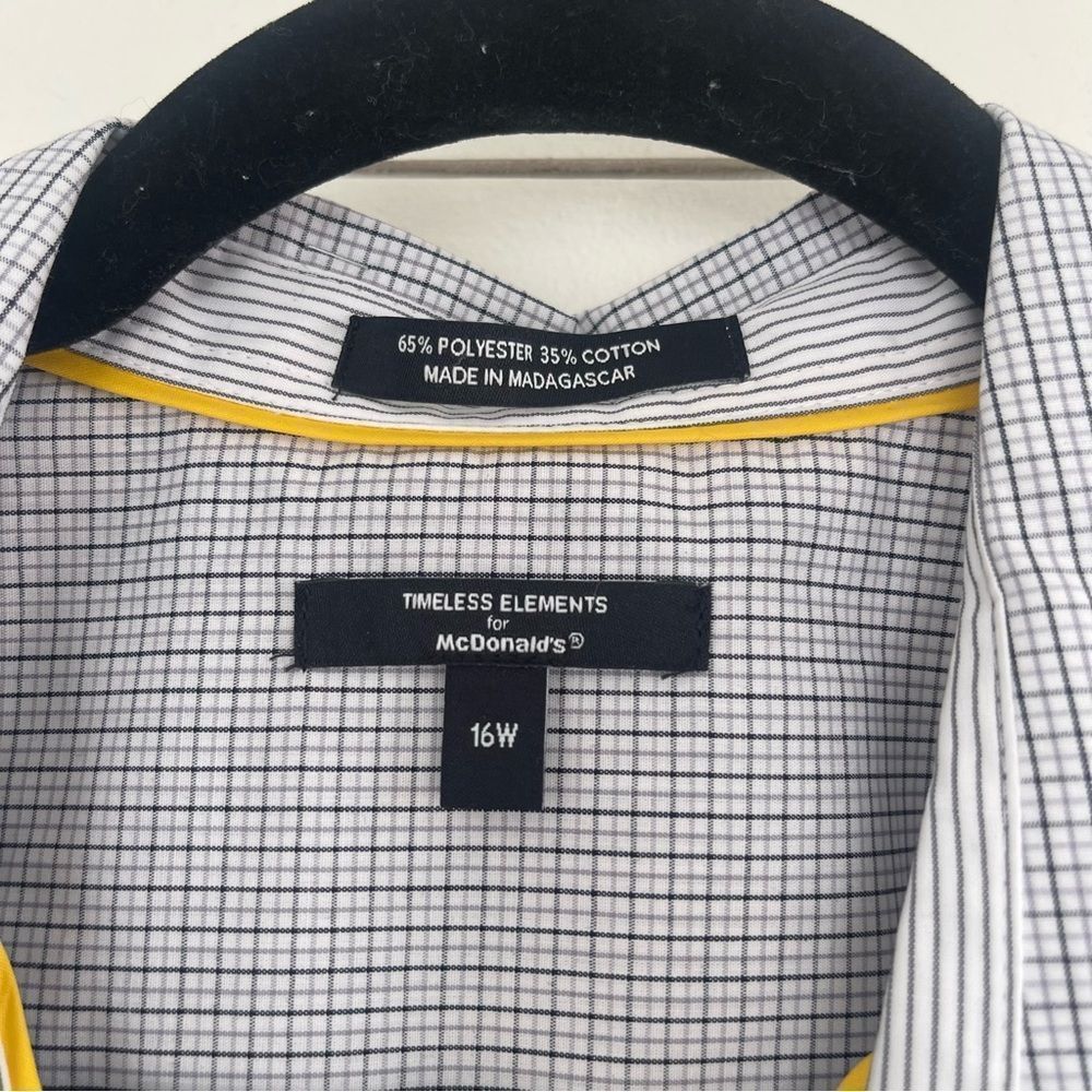 Timeless Elements For Mcdonalds Checkered Striped… - image 2